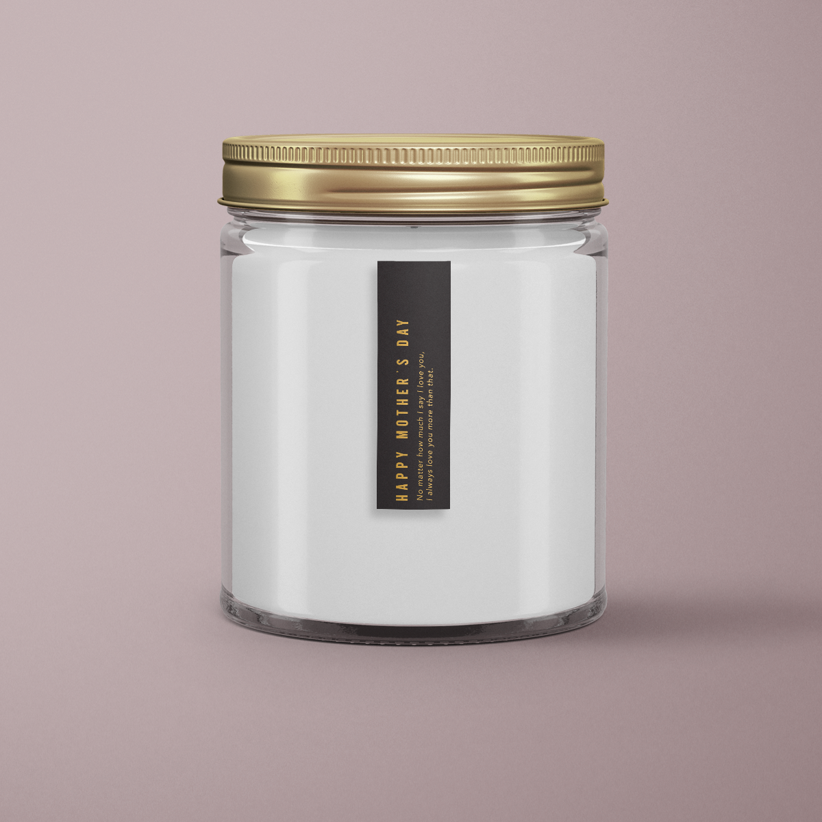 Minimalist Collection Mothers Day - Design Eight- SLIM label - Foil