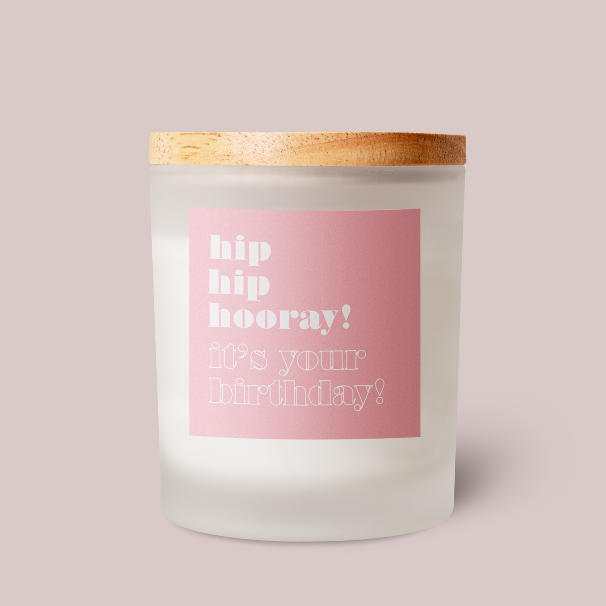 ColourPop Collection - Greetings Edition - Hip Hip Hooray! It's your birthday! SQUARE - Textured