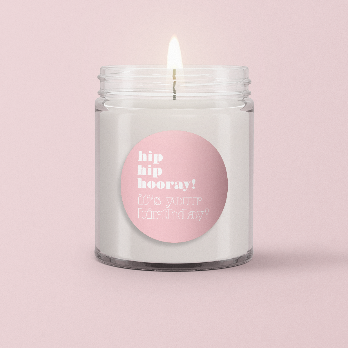 ColourPop Collection - Greetings Edition - Hip Hip Hooray! It's your Birthday! - ROUND - Textured