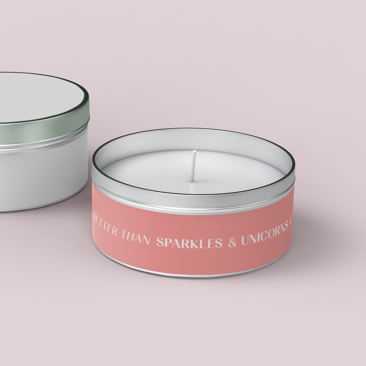 ColourPop Collection - Greetings Edition - You are better than Sparkles and Unicorns combined - TRAVEL TIN WRAP - Textured