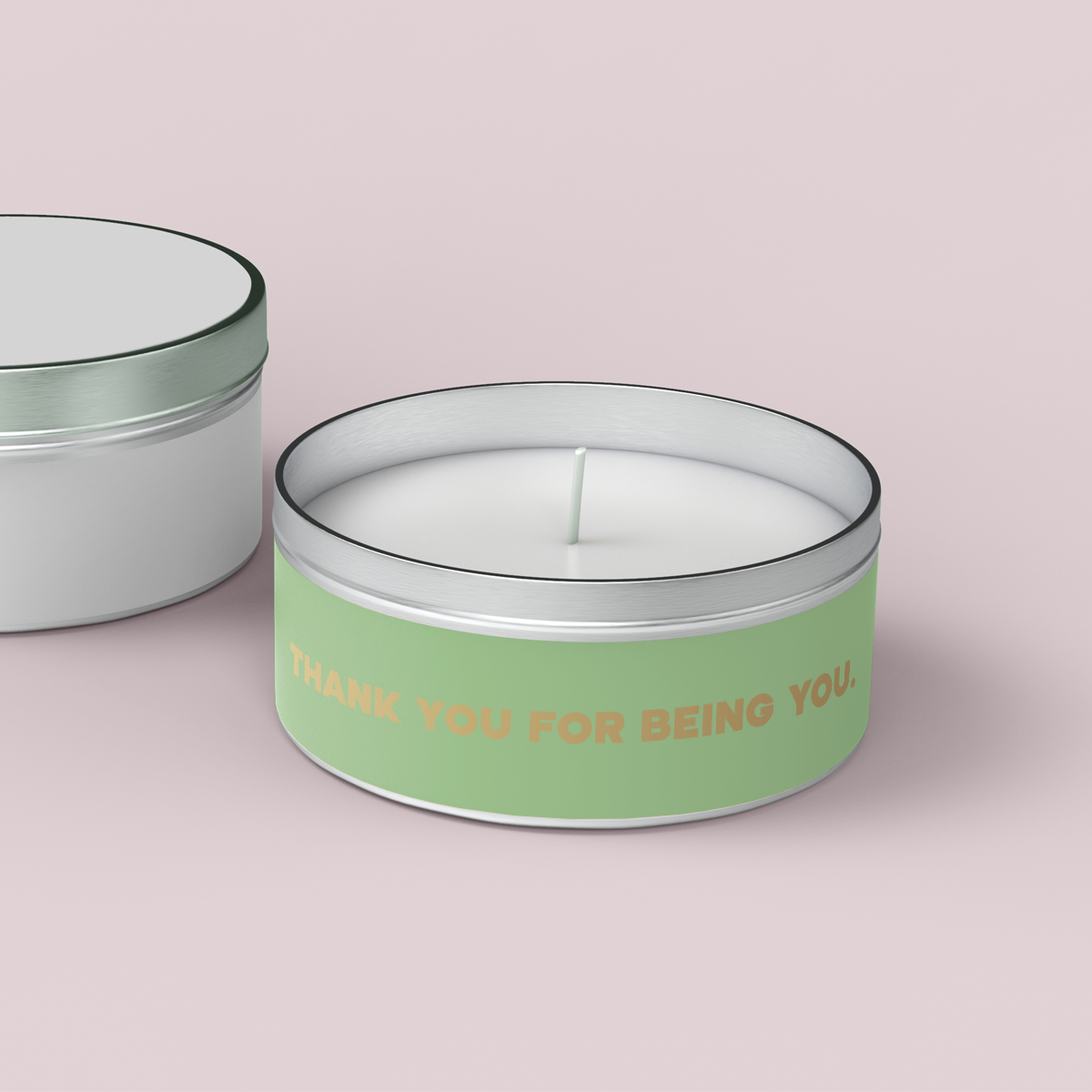 ColourPop Collection - Greetings Edition - Thank you for being you - TRAVEL TIN WRAP - FOIL