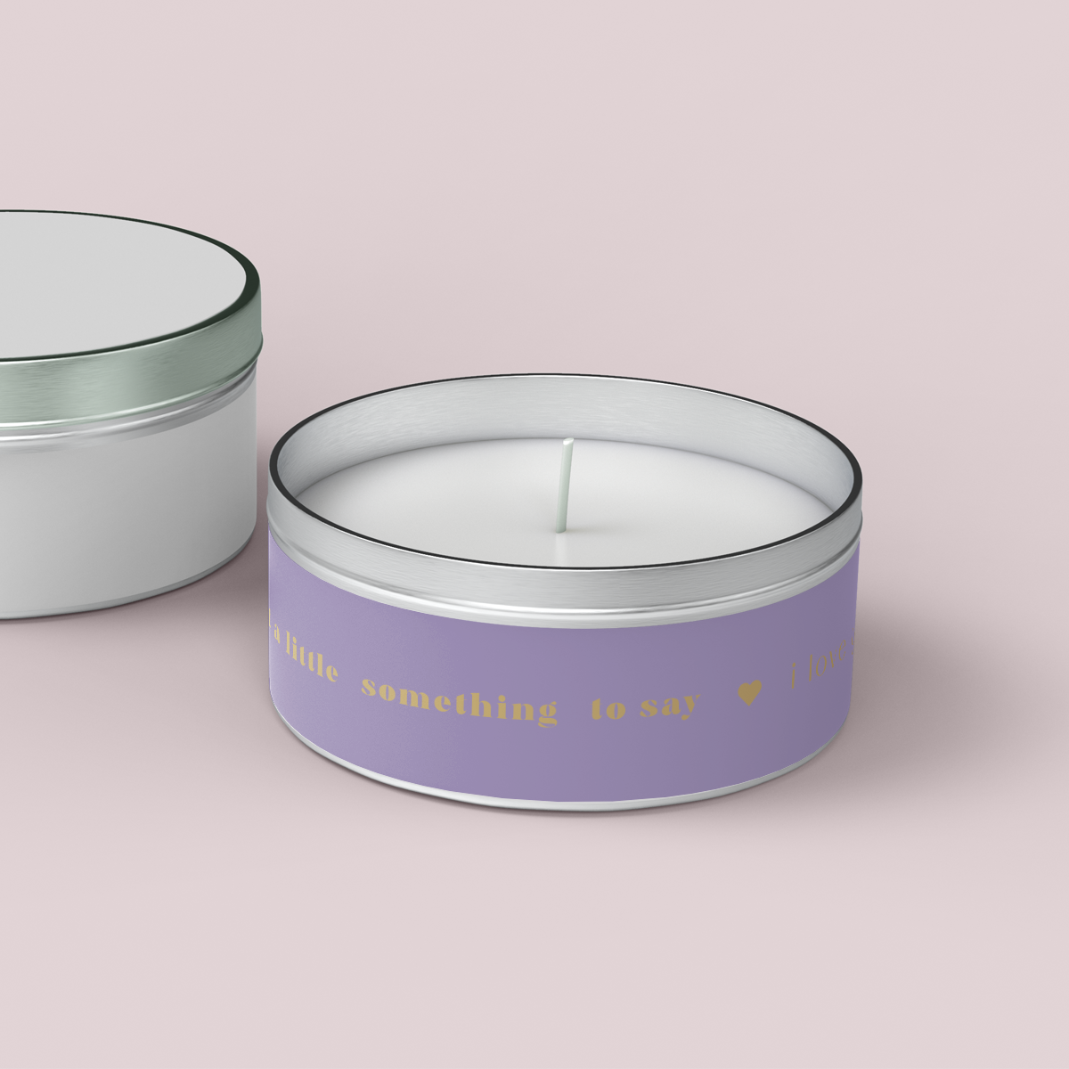 ColourPop Collection - Greetings Edition - Just a little something to say I love you - TRAVEL TIN WRAP - FOIL