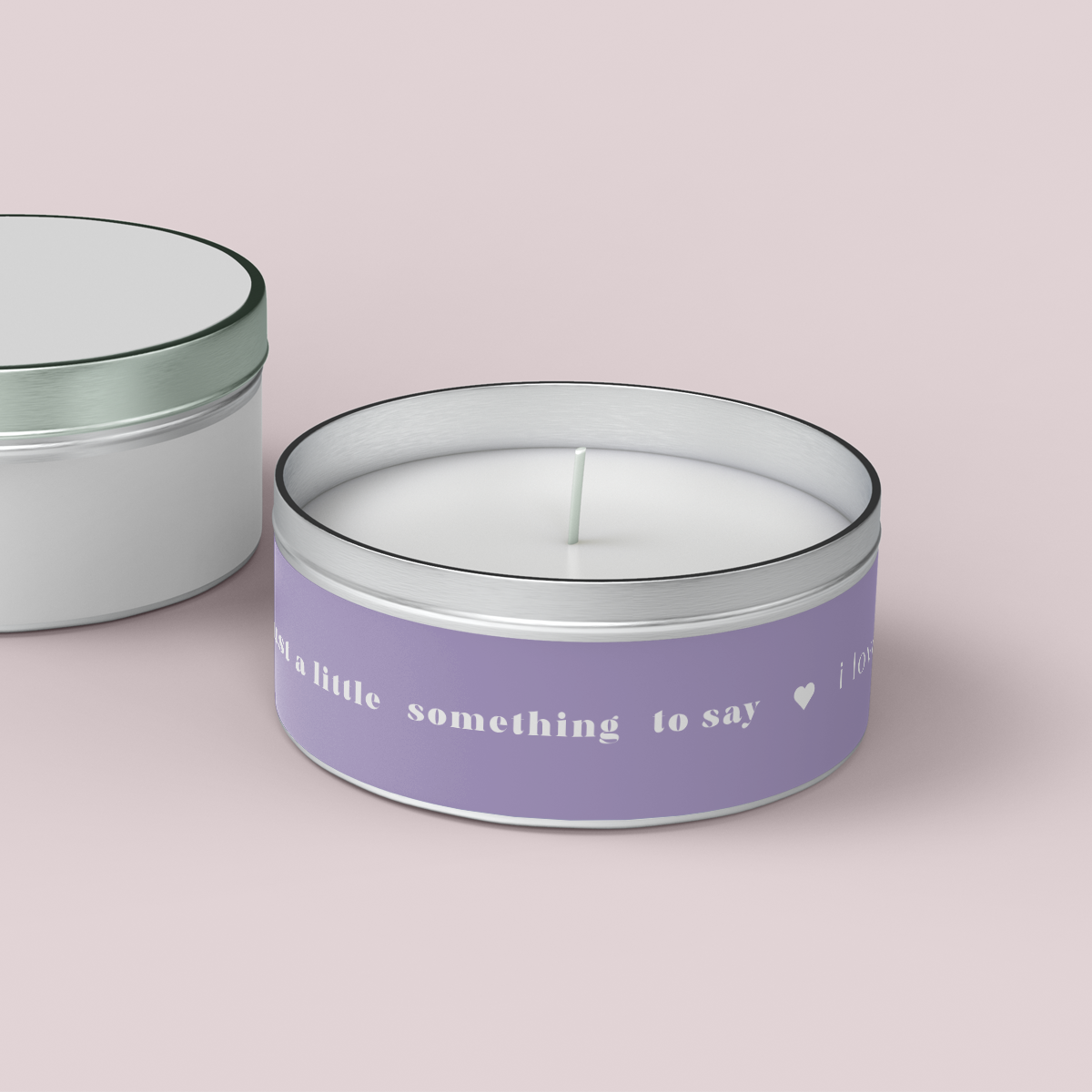 ColourPop Collection - Greetings Edition - Just a little something to say I love you - TRAVEL TIN WRAP - Textured