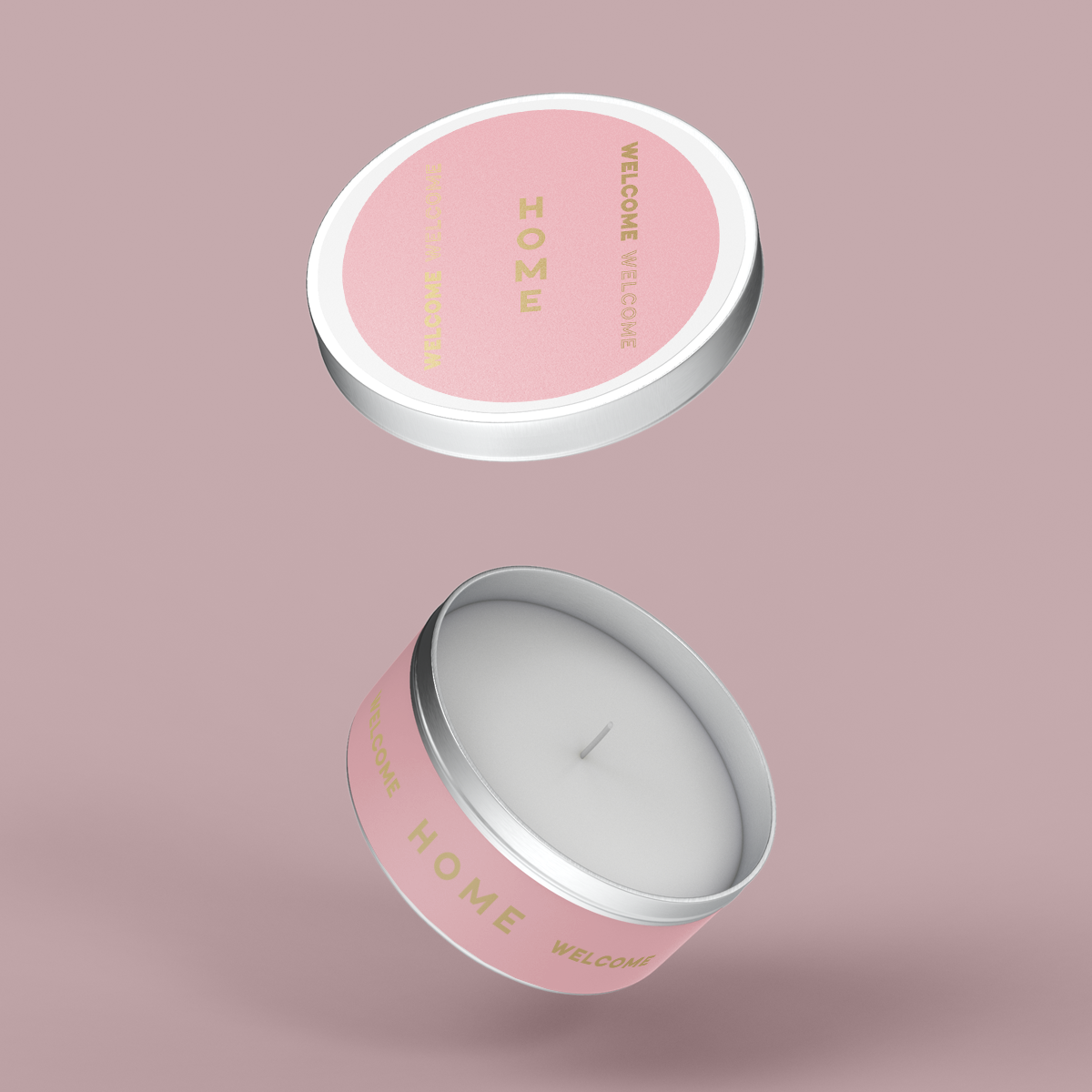 ColourPop Collection - Greetings Edition - Welcome Home - TRAVEL TIN SET - Foil