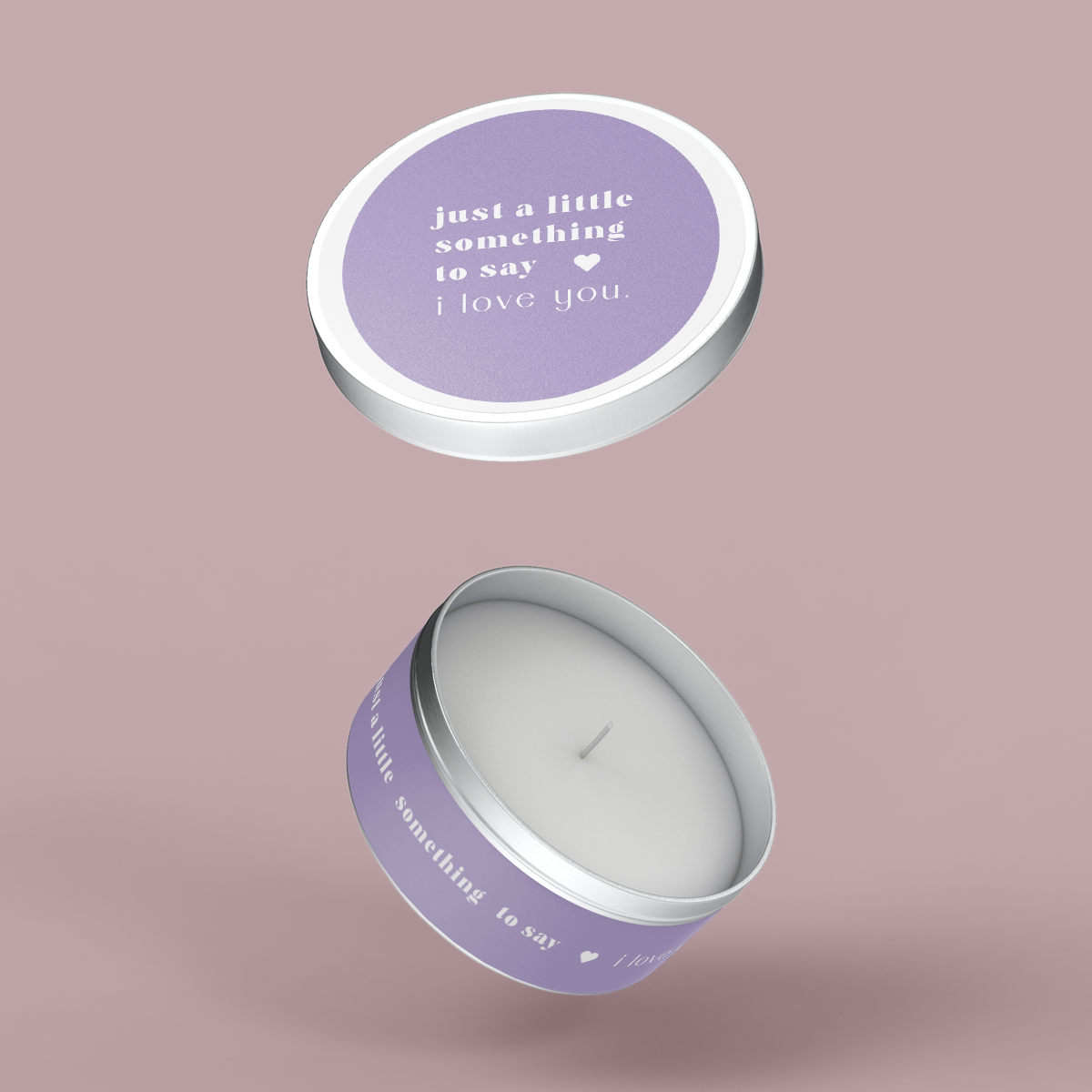 ColourPop Collection - Greetings Edition - Just a little something to say I love you - Travel Tin Set - Matte/Gloss