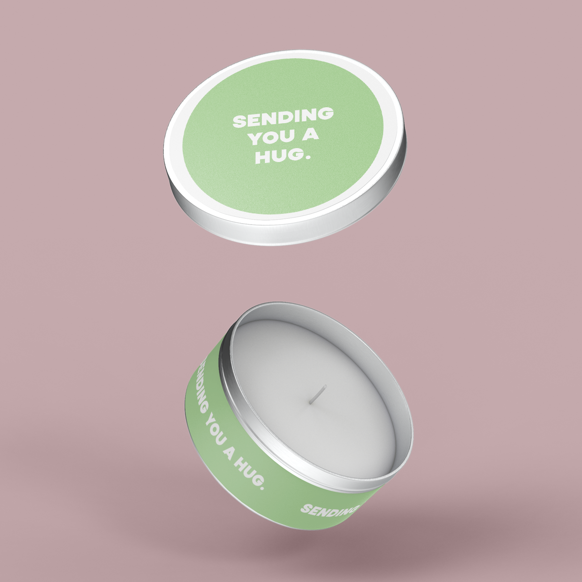 ColourPop Collection - Greetings Edition - Sending you a hug - TRAVEL TIN SET - Textured