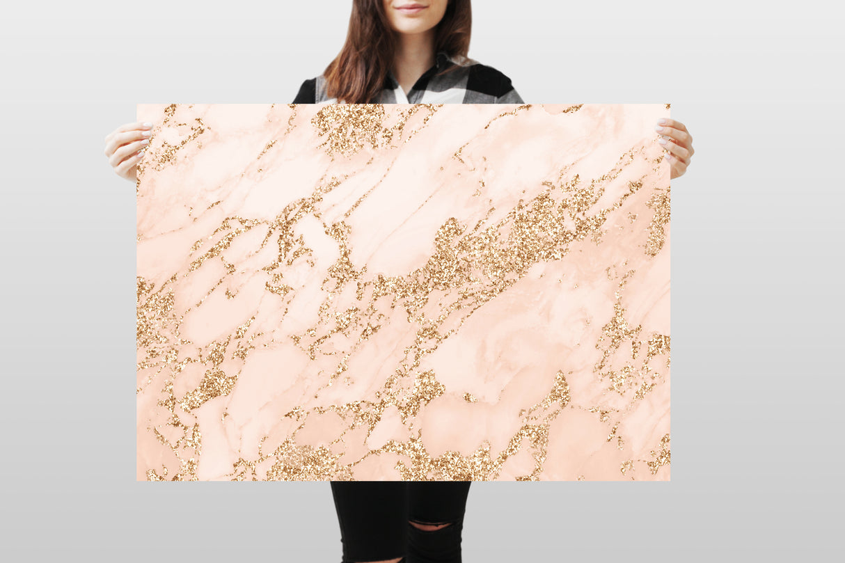 Photography Backdrop - Marble Glamour 4