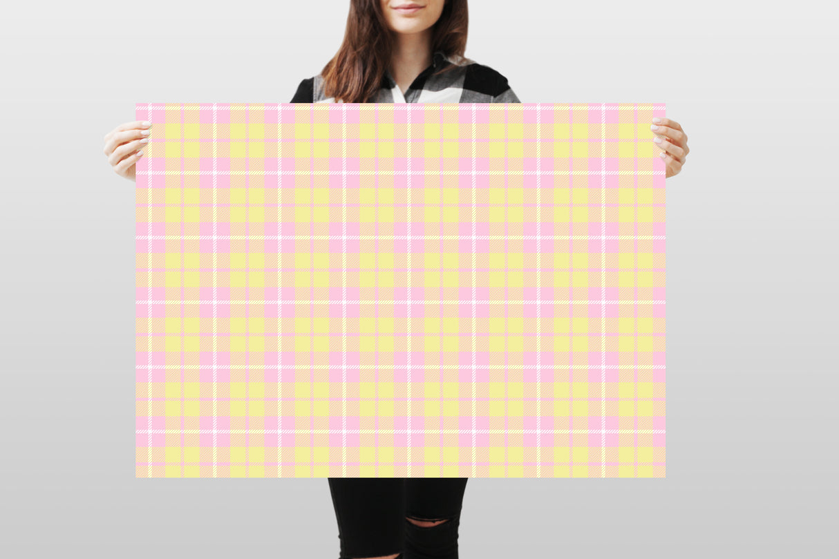 Photography Backdrop - Pastel Checkered 1