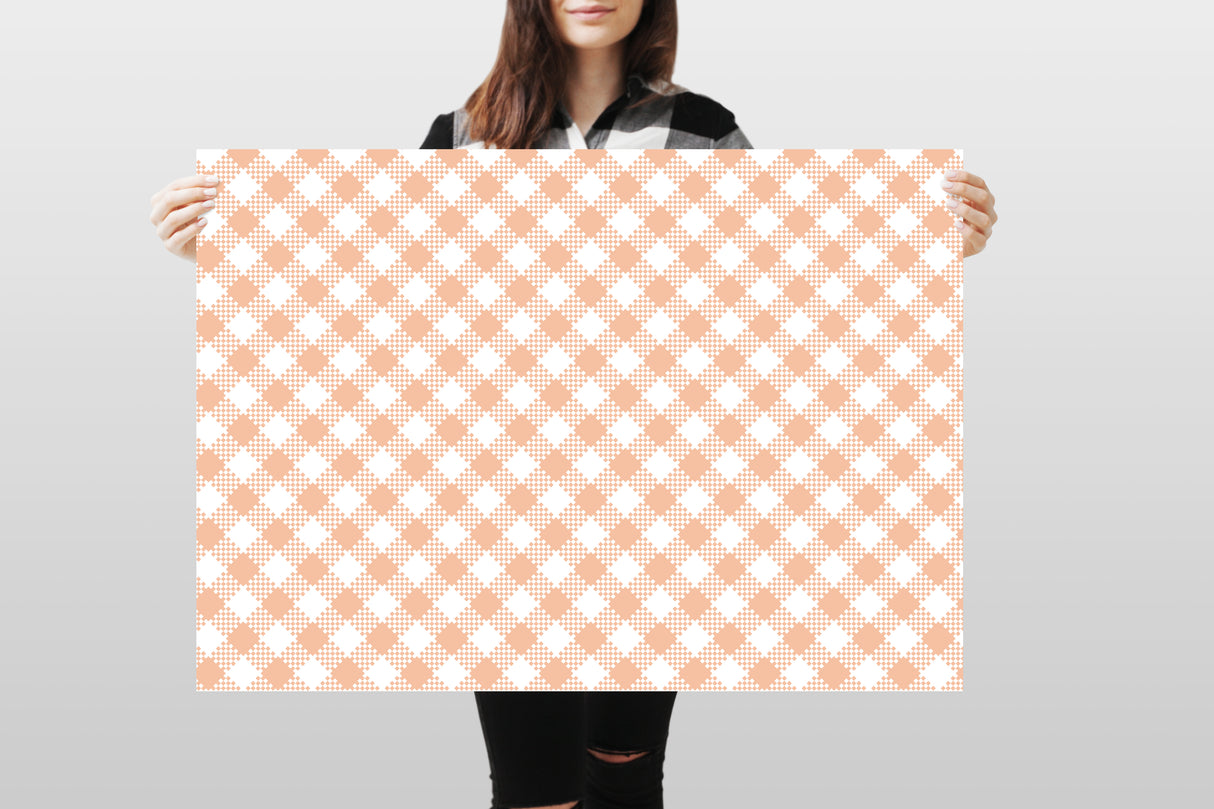 Photography Backdrop - Pastel Checkered 4