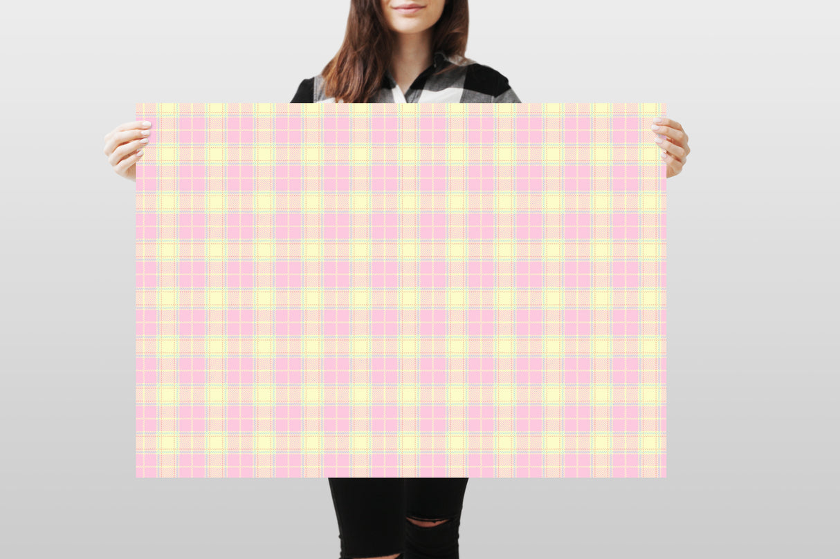 Photography Backdrop - Pastel Checkered 5