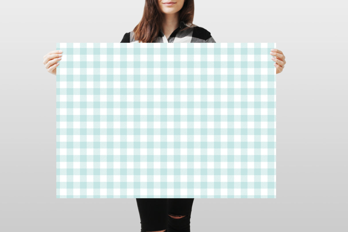 Photography Backdrop - Pastel Checkered 10