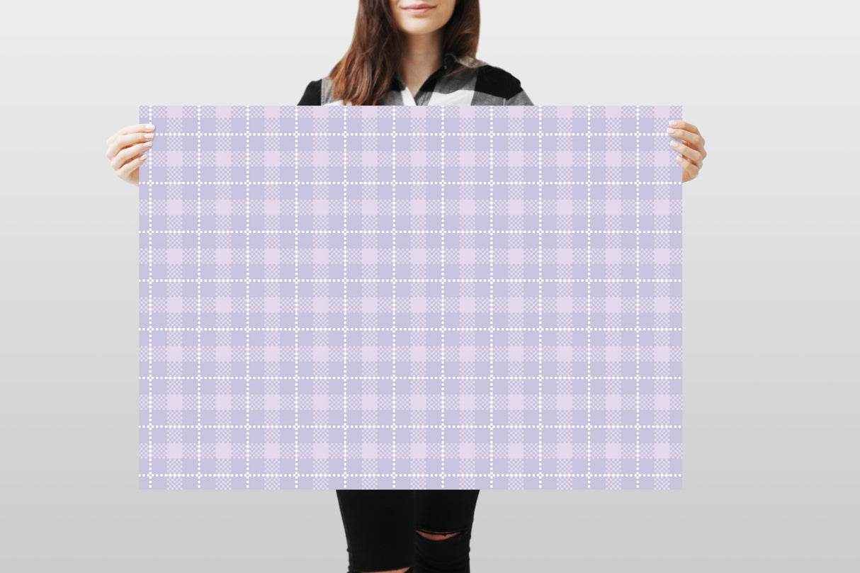 Photography Backdrop - Pastel Checkered 13