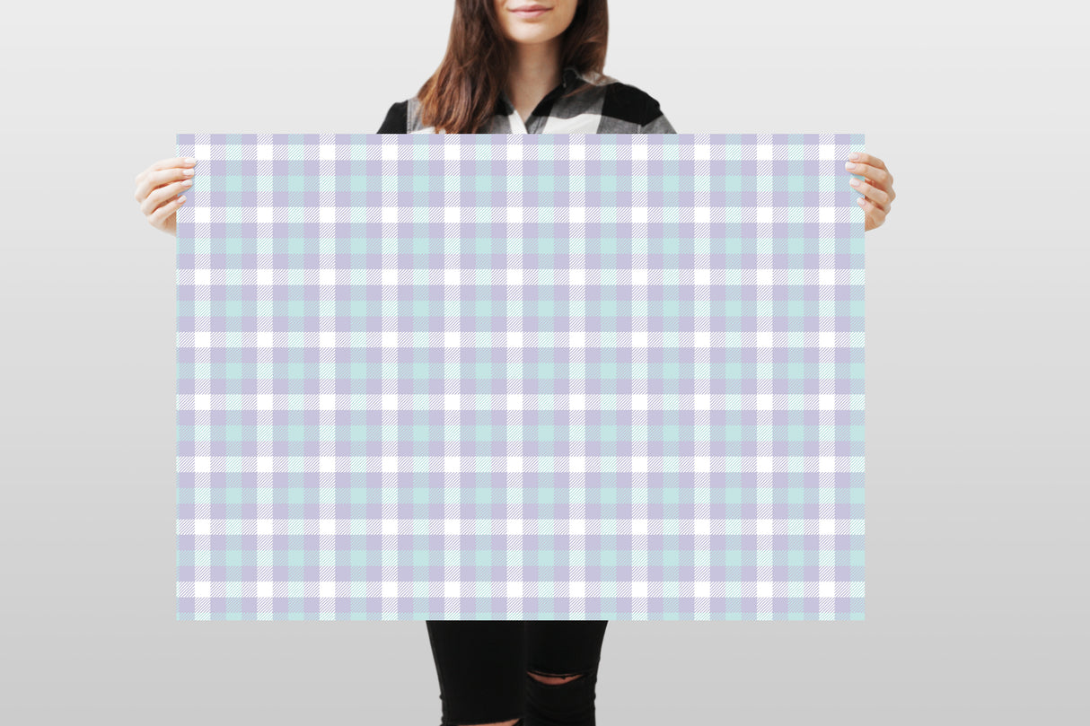 Photography Backdrop - Pastel Checkered 15