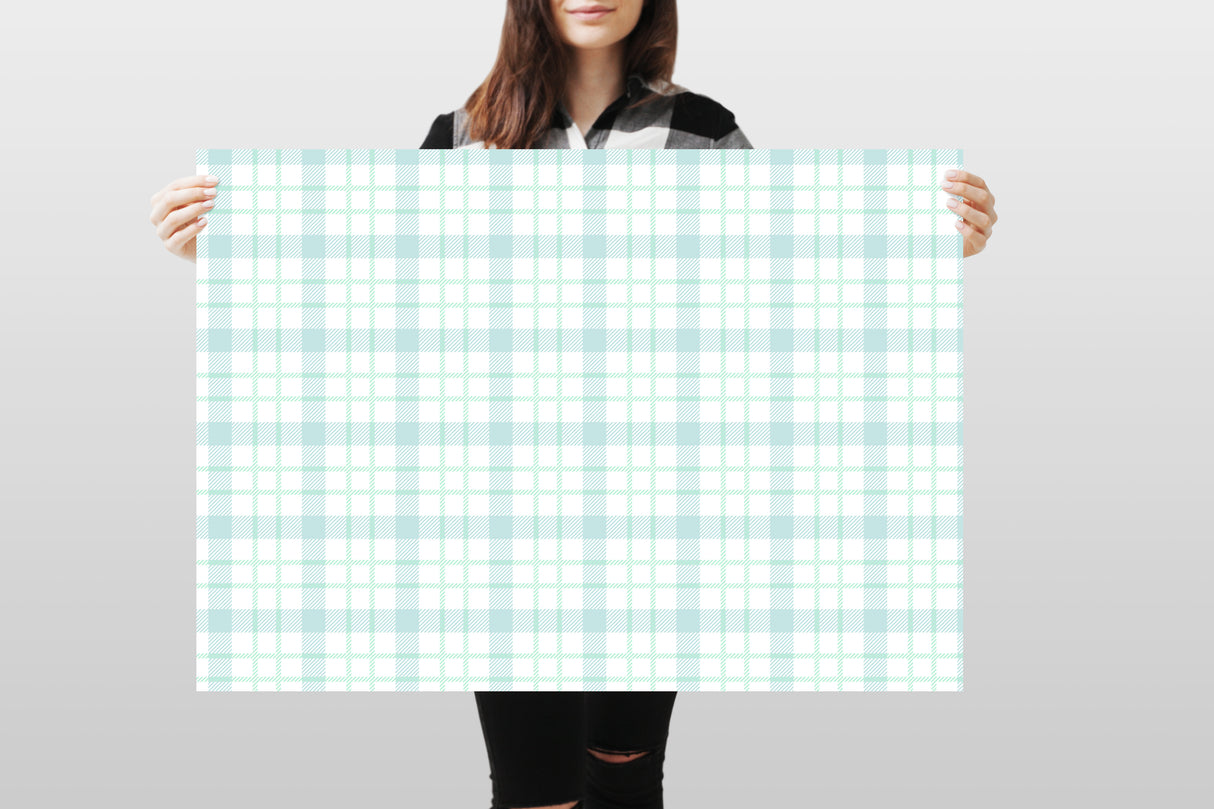 Photography Backdrop - Pastel Checkered 16