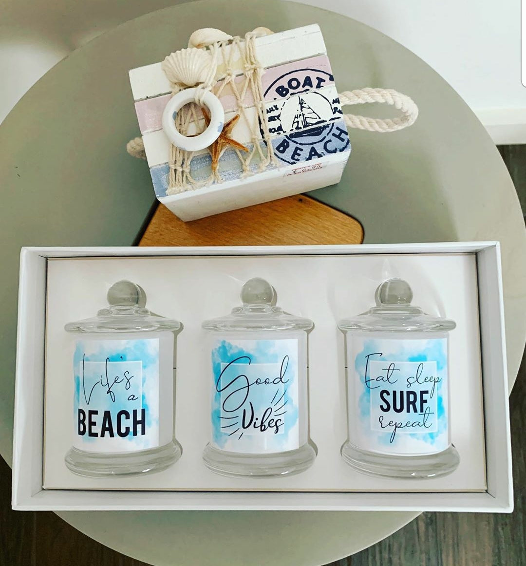 LIfe's a Beach Vinyl Label Pack