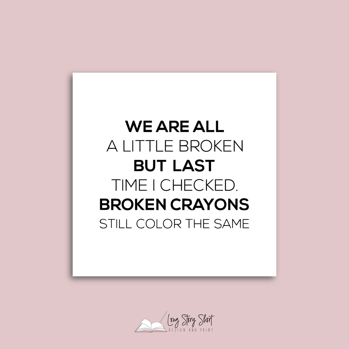 WHITE It's OK Vinyl Label Pack