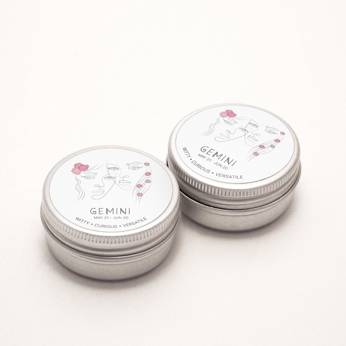 The Zodiac Lineart Round Vinyl Label Pack