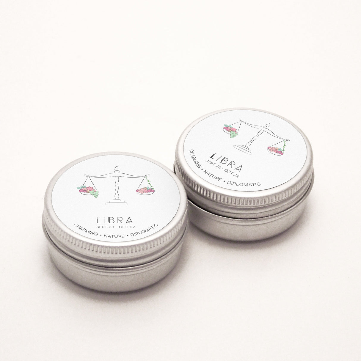 The Zodiac Lineart Round Vinyl Label Pack