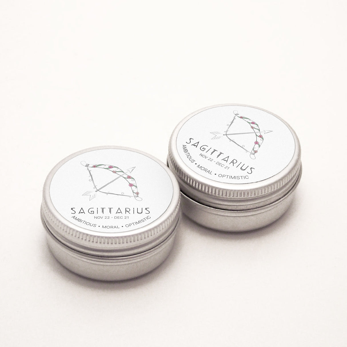 The Zodiac Lineart Round Vinyl Label Pack