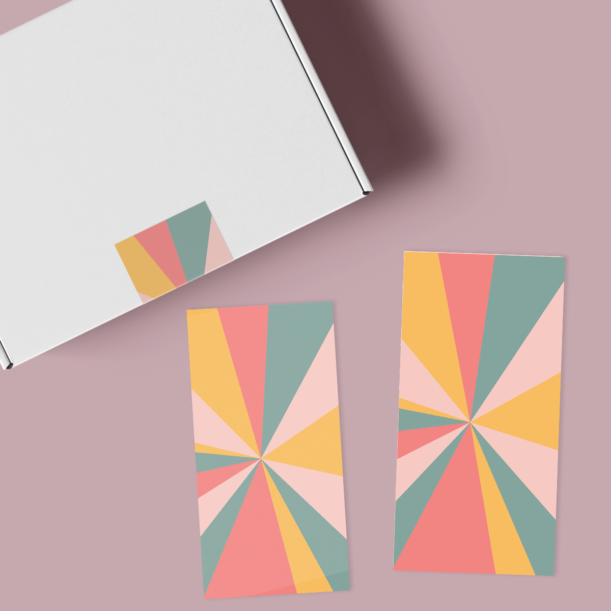 The Unboxing Experience BOX LABELS Design FOUR