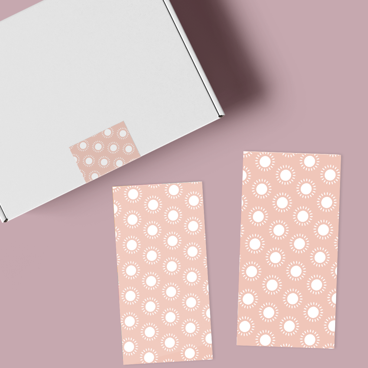 The Unboxing Experience BOX LABELS Design FIVE