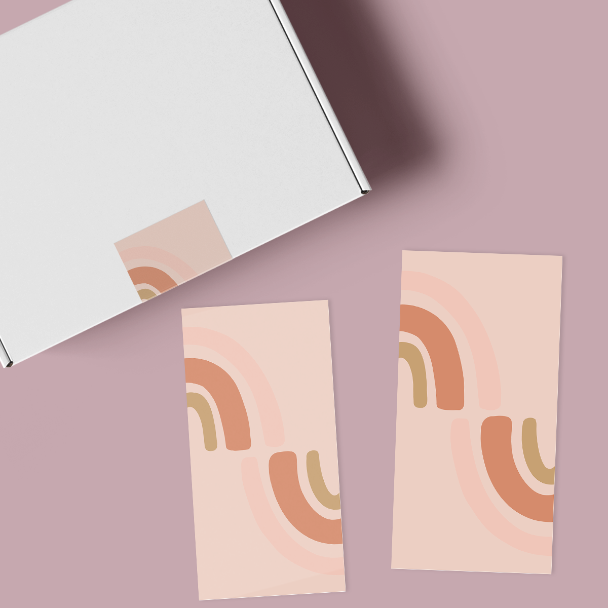 The Unboxing Experience BOX LABELS Design SEVEN