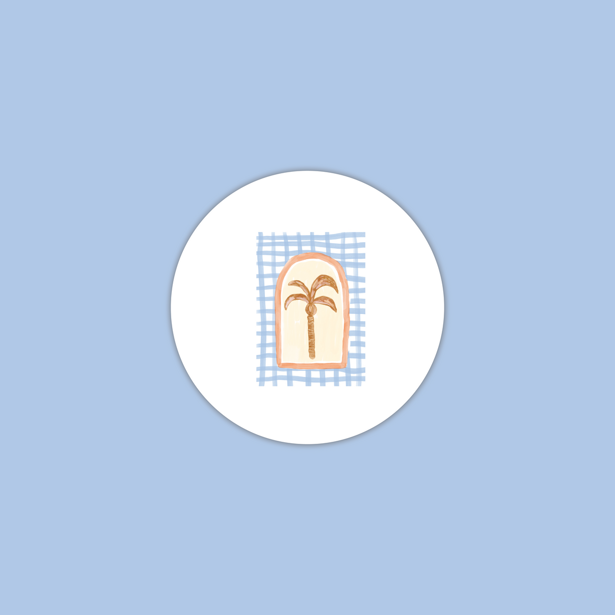 Jess Walker Vinyl Label Pack Just Because FIVE (round)