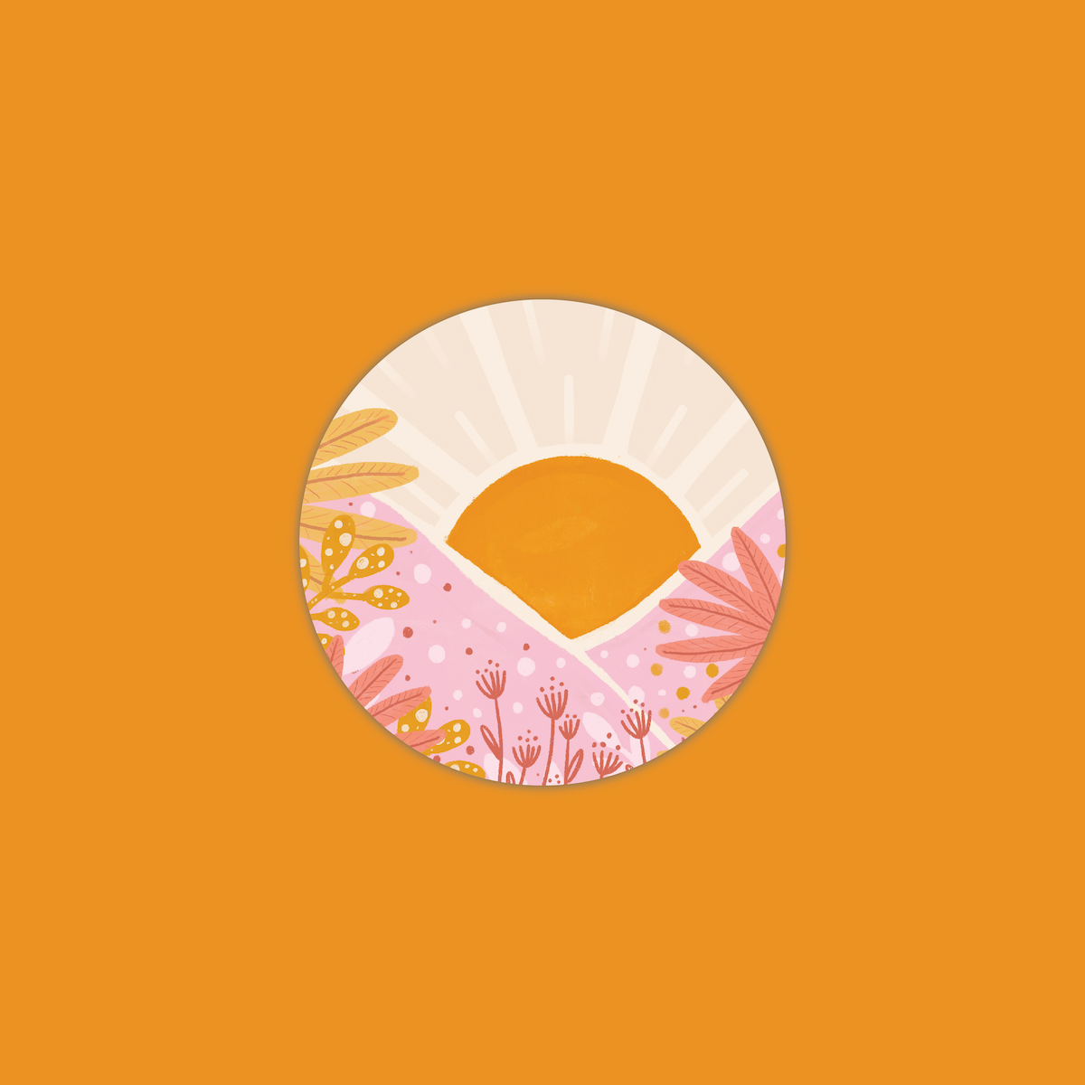 Jess Walker Vinyl Label Pack Just Because SIX (round)