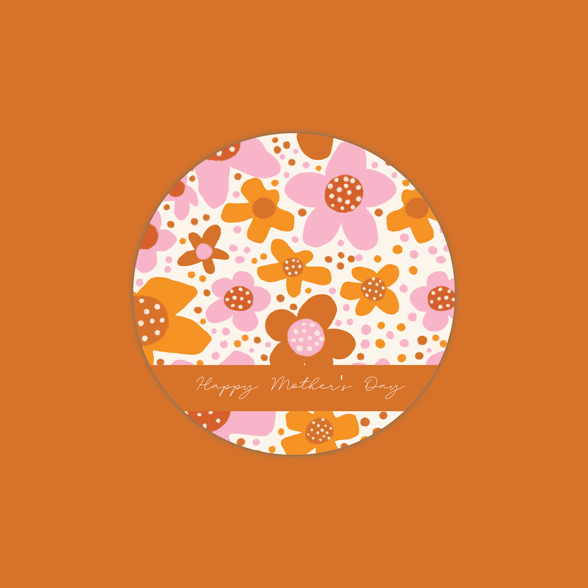 Jess Walker Mothers Day 2022 Vinyl Label Pack THREE (ROUND) Gloss/Matte