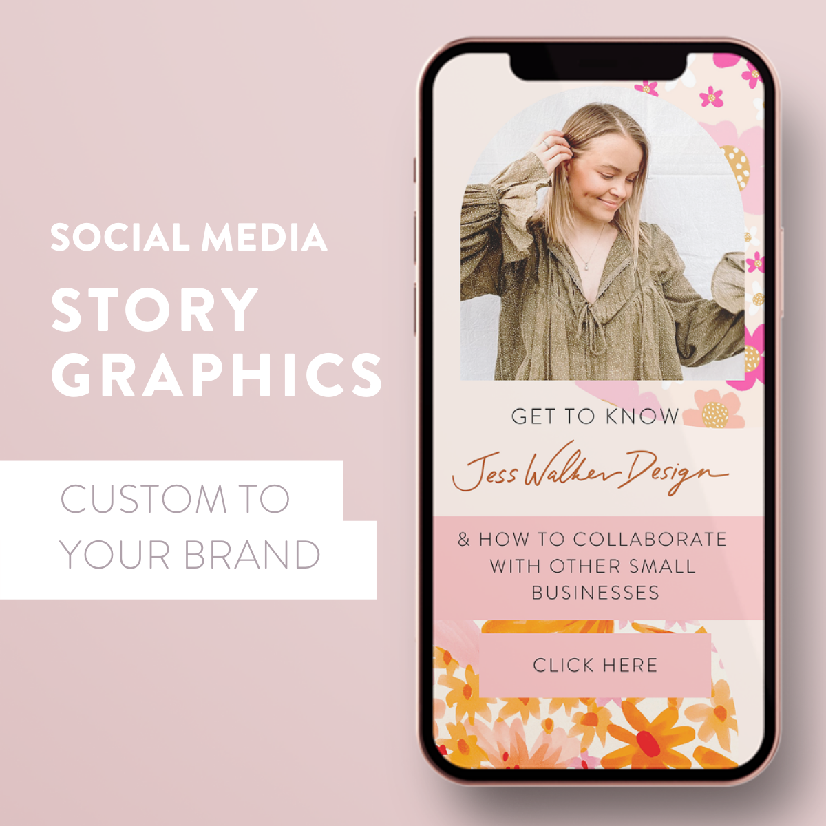 Custom Social Media Story Graphics Bundle