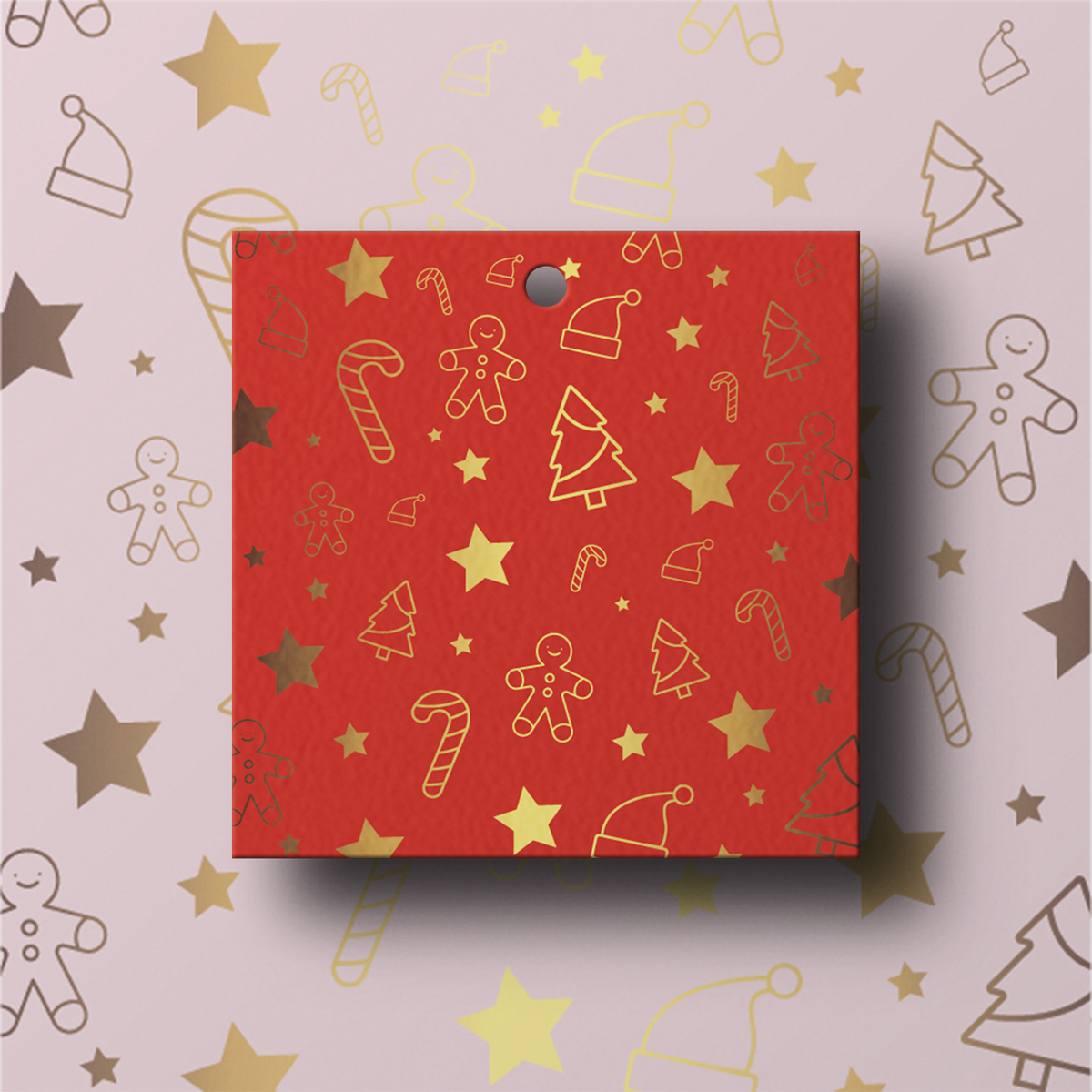 Christmas Collection Swing Tags RUDOLPH