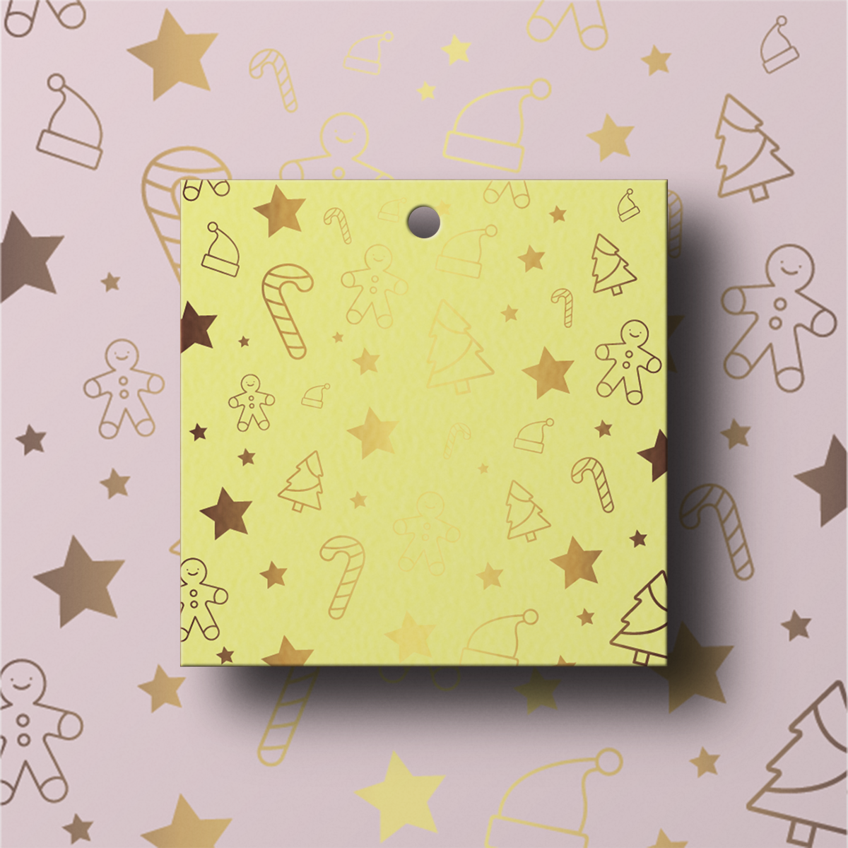 Christmas Collection Swing Tags TINSEL