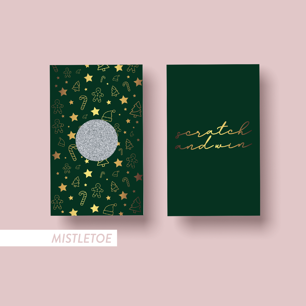 The The Jewel Christmas Collection Customer Loyalty Scratchie Card - Mystic