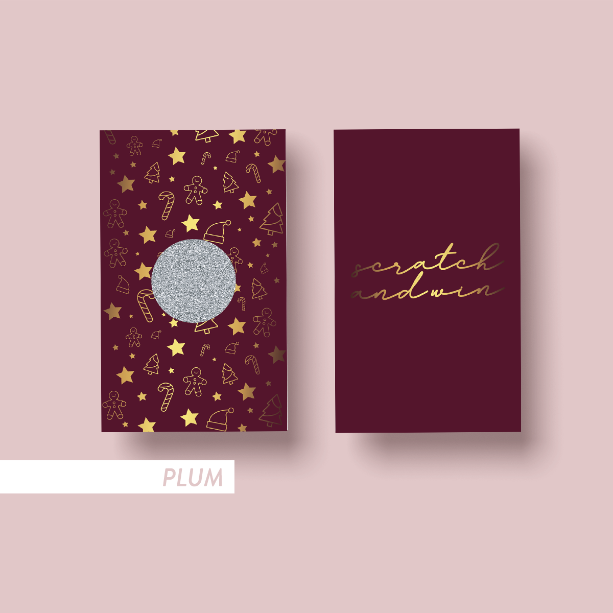 The The Jewel Christmas Collection Customer Loyalty Scratchie Card - Mystic