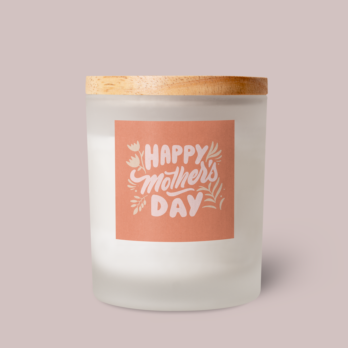 Mothers Day - Retro Collection - Square Design FIVE Vinyl Label Pack