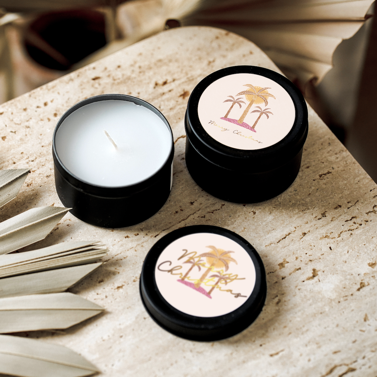 Jess Walker Christmas Vinyl Label Pack ONE (ROUND) FOIL