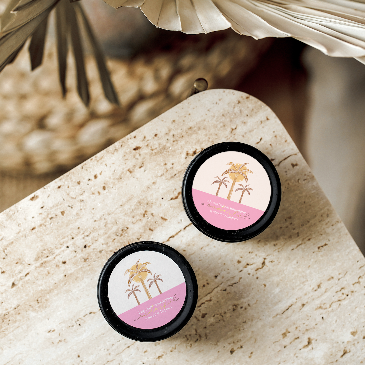 Jess Walker Affirmation Quote Vinyl Label Pack ONE (ROUND) FOIL