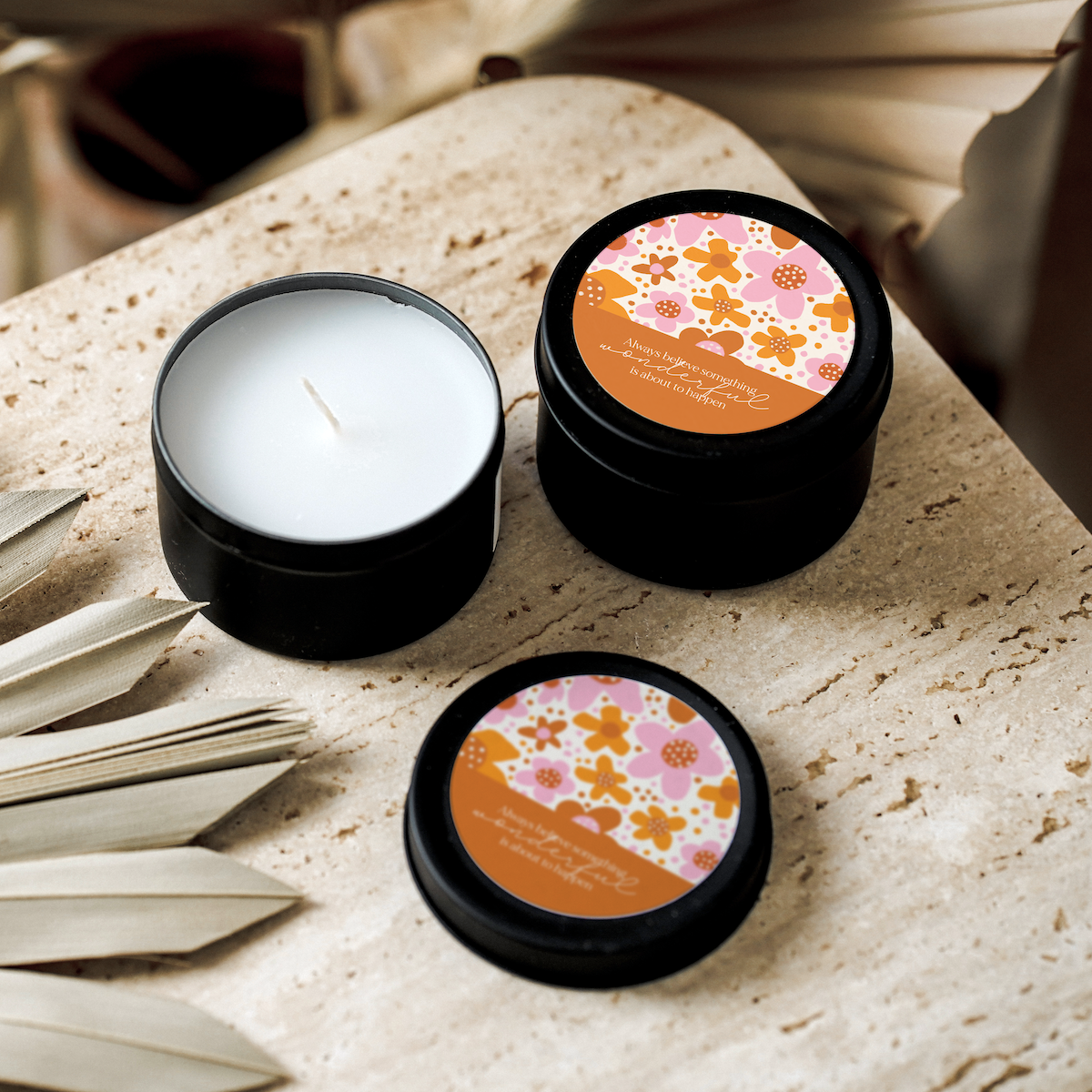 Jess Walker Affirmation Quote Vinyl Label Pack THREE (ROUND) Gloss/Matte