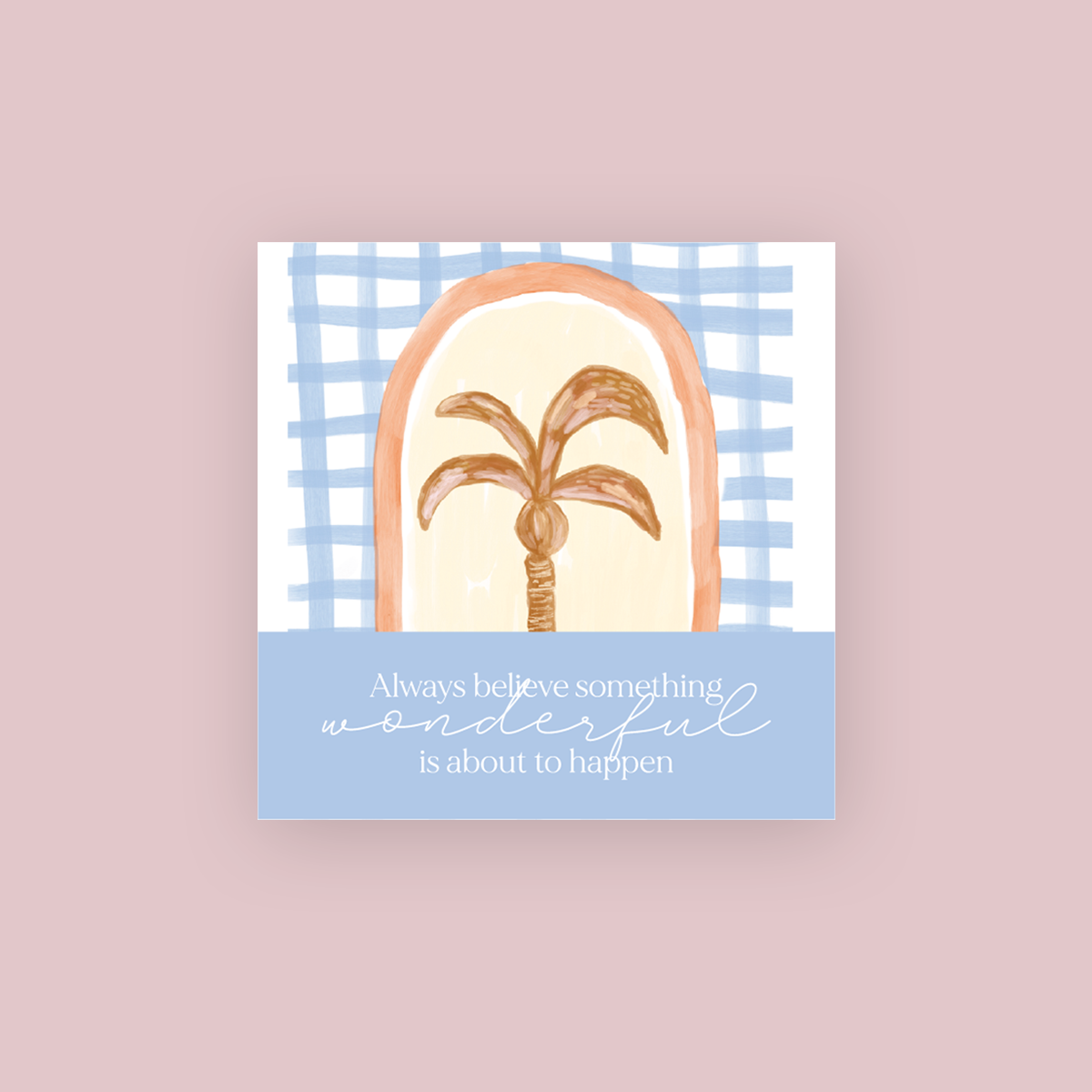 Jess Walker Affirmation Quote Vinyl Label Pack FIVE (SQUARE) Gloss/Matte