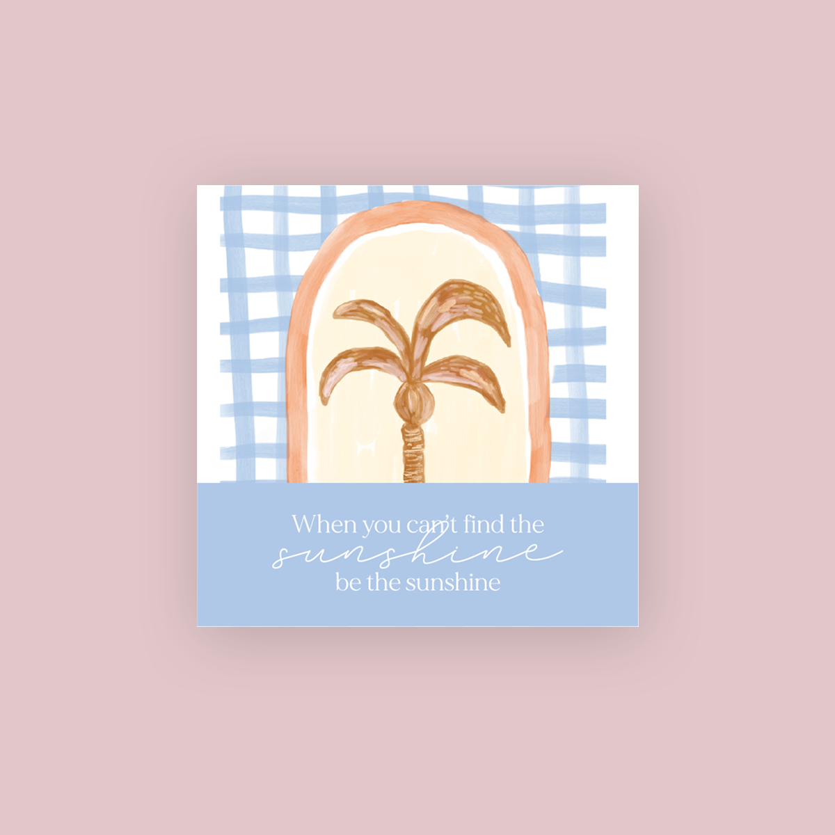 Jess Walker Affirmation Quote Vinyl Label Pack FIVE (SQUARE) Gloss/Matte