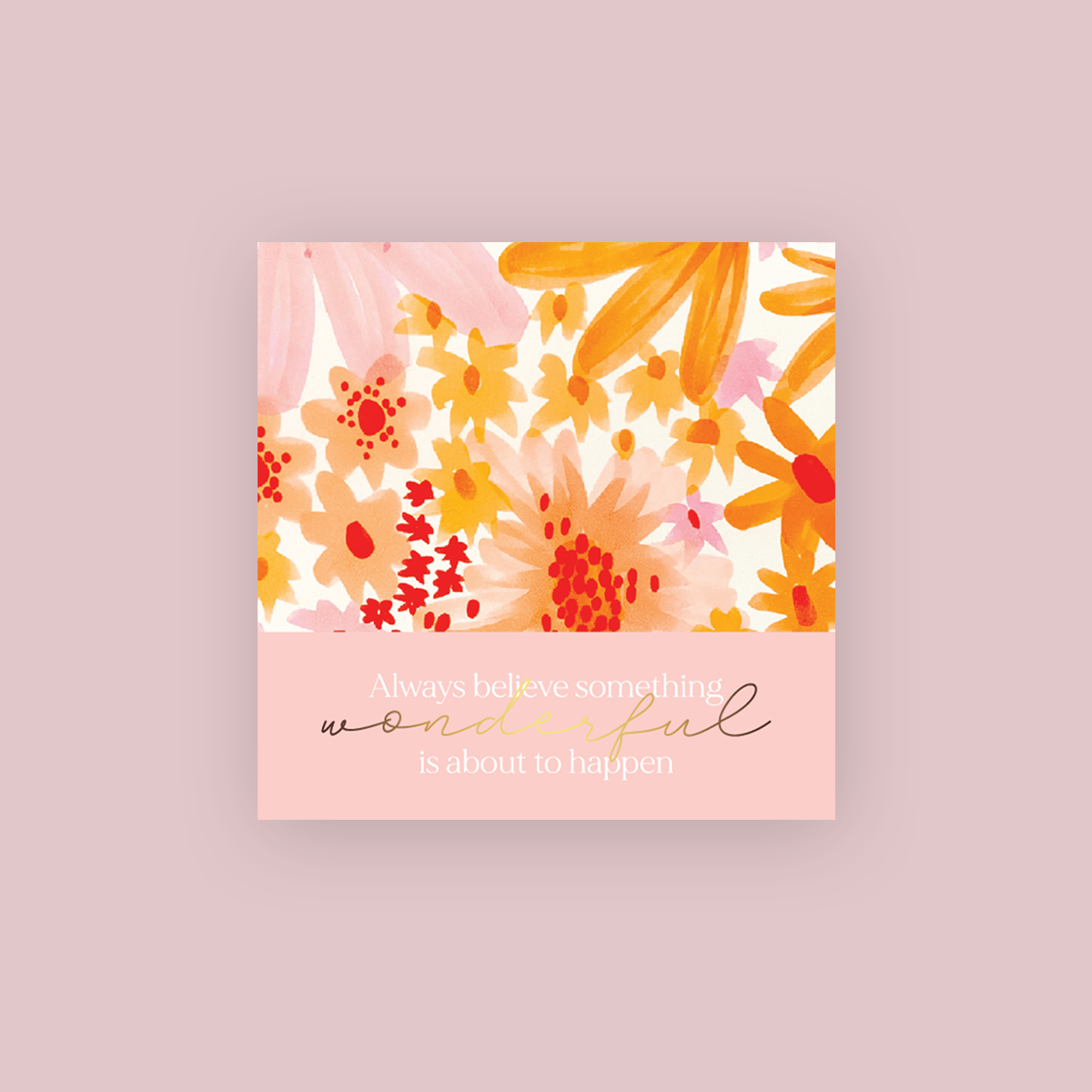 Jess Walker Affirmation Quote Vinyl Label Pack FOUR (SQUARE) FOIL