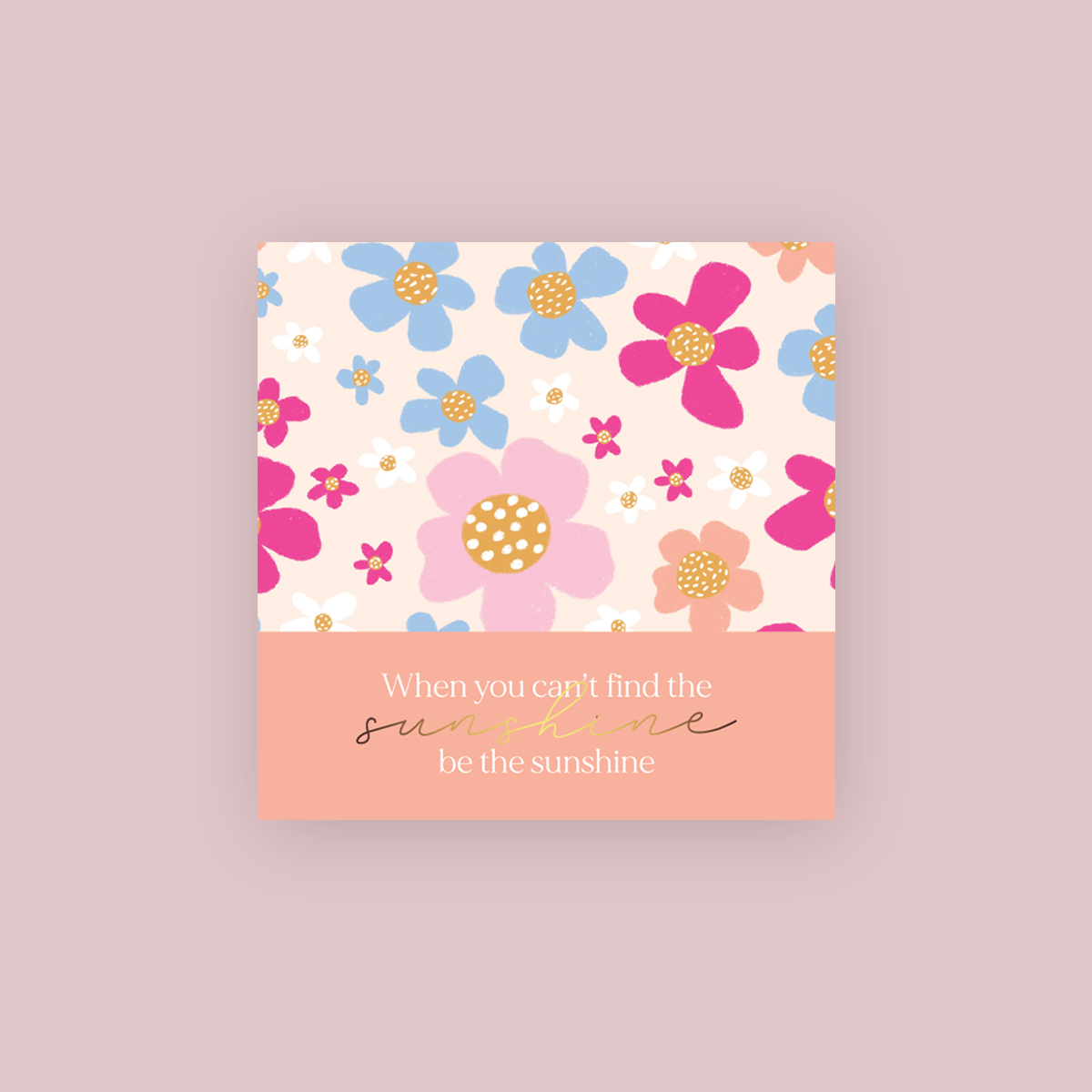 Jess Walker Affirmation Quote Vinyl Label Pack TWO (SQUARE) FOIL