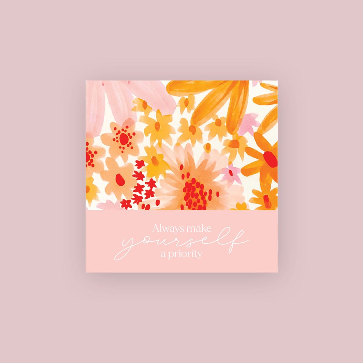 Jess Walker Affirmation Quote Vinyl Label Pack FOUR (SQUARE) Gloss/Matte