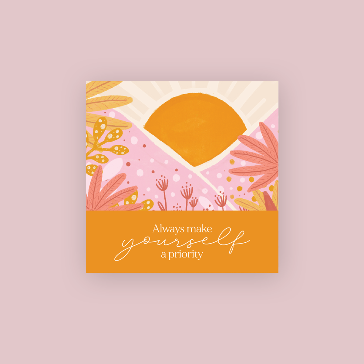 Jess Walker Affirmation Quote Vinyl Label Pack SIX (SQUARE) Gloss/Matte