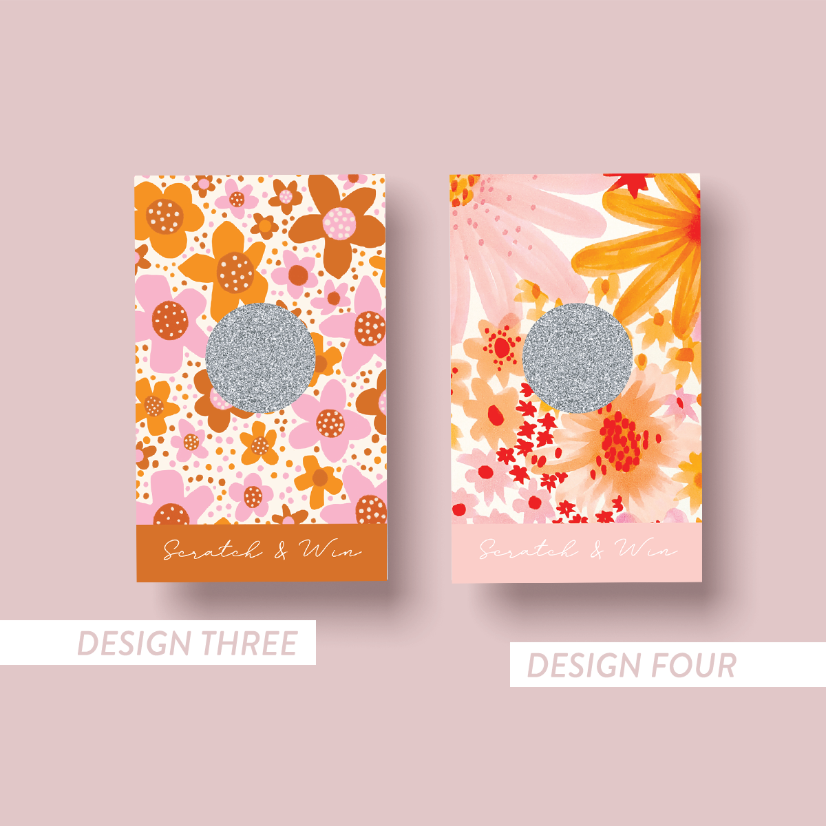 Jess Walker Collab Customer Loyalty Scratchie CARDS