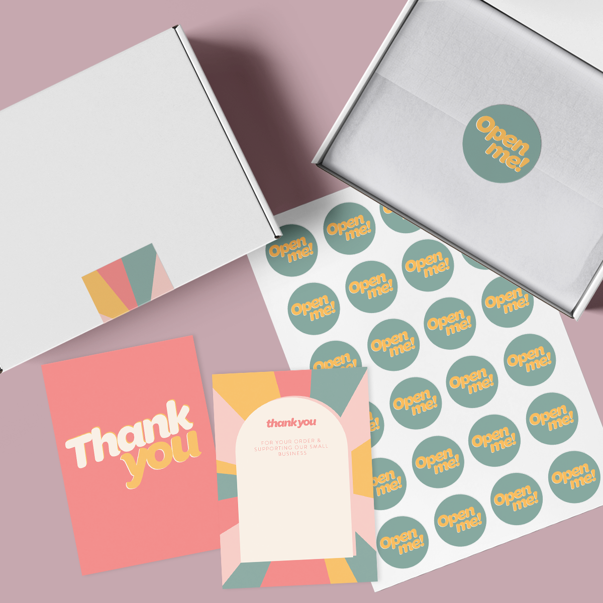 The Unboxing Experience Package Design FOUR