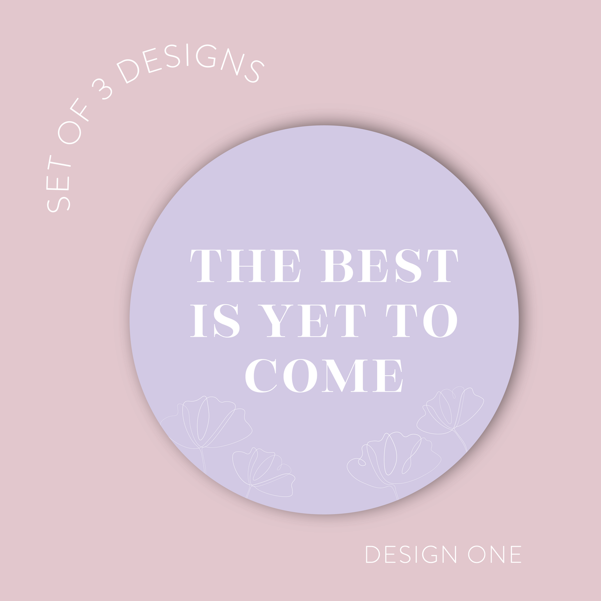 Mental Health Vinyl Label Pack Design Three