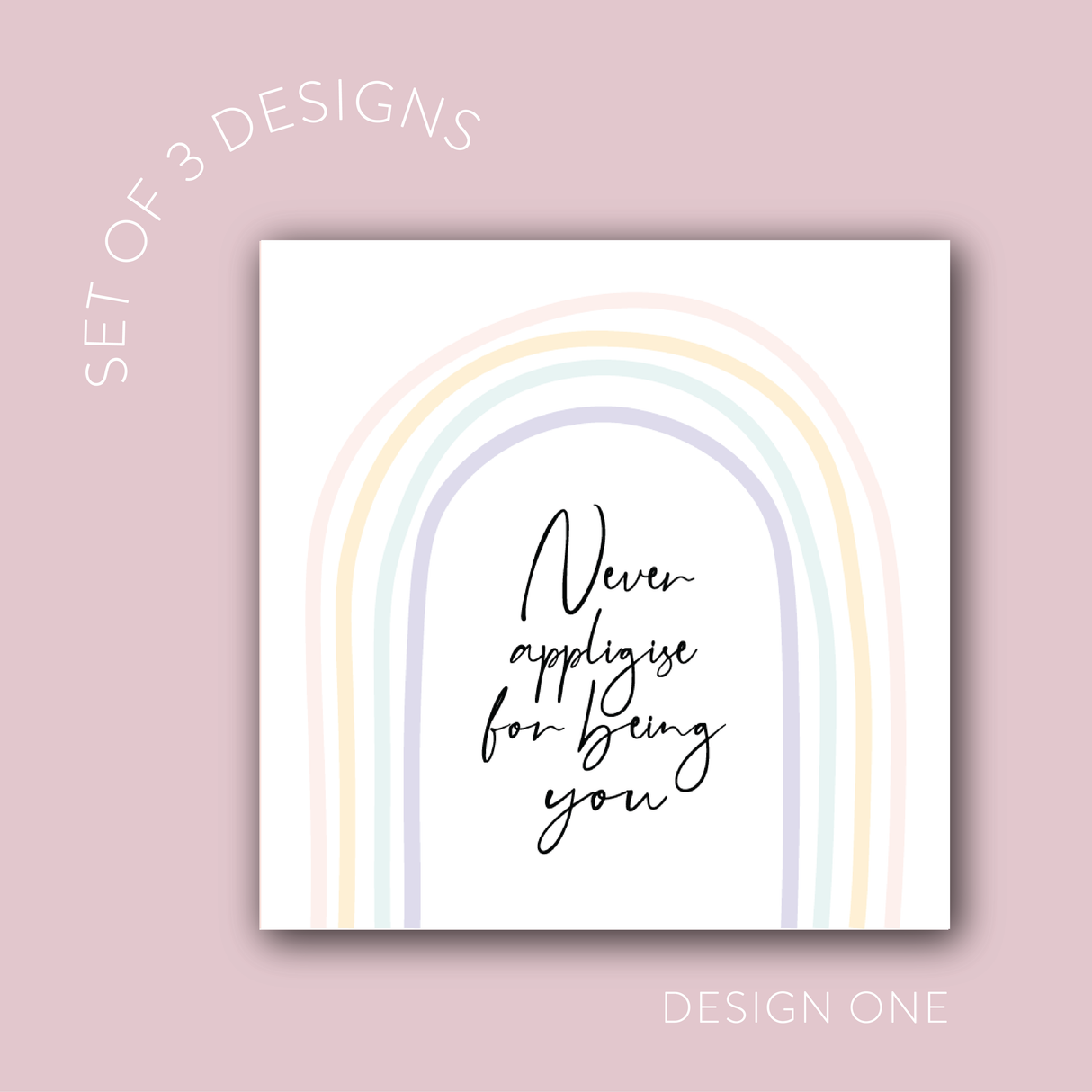 Mental Health Vinyl Label Pack Design Two