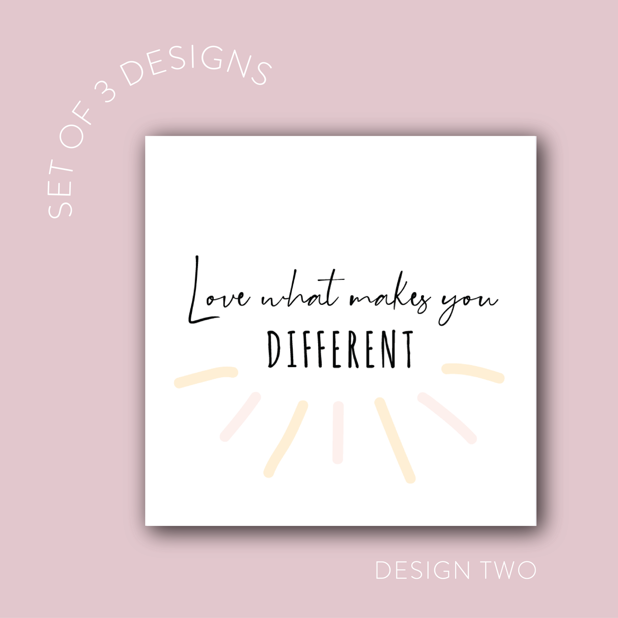 Mental Health Vinyl Label Pack Design Two