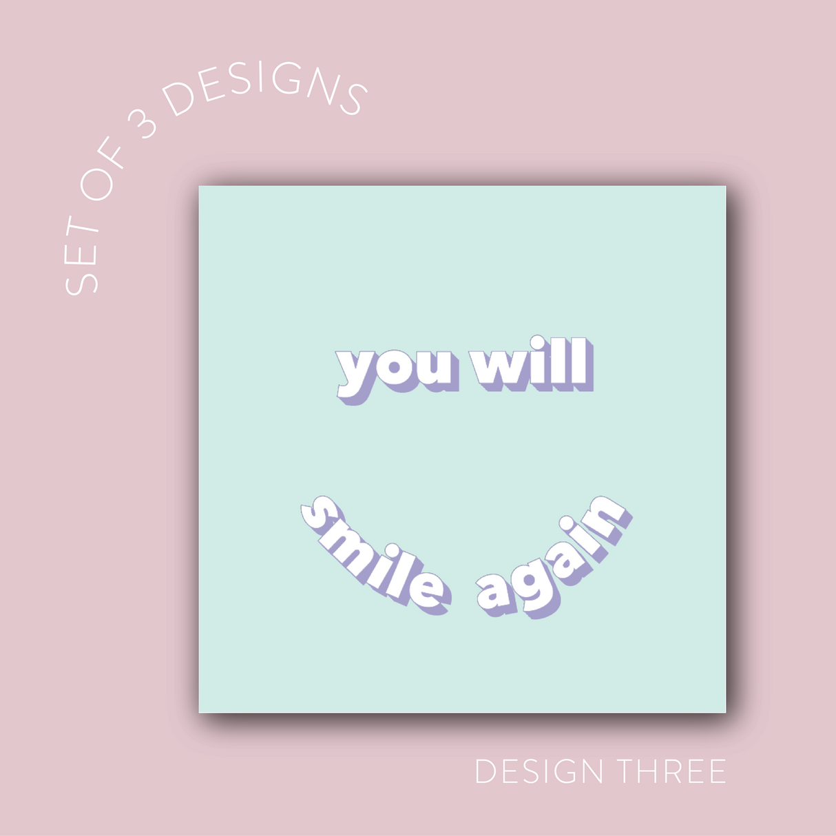 Mental Health Vinyl Label Pack Design One